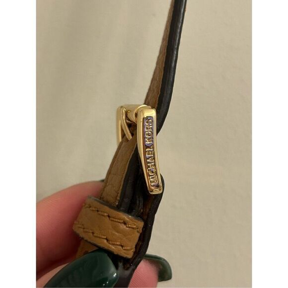 Michael Kors Signature Jet Set FultonEast West Vanilla PVC Crossbody - Picture 6 of 9